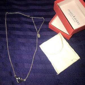 James Avery Heart Knot Necklace